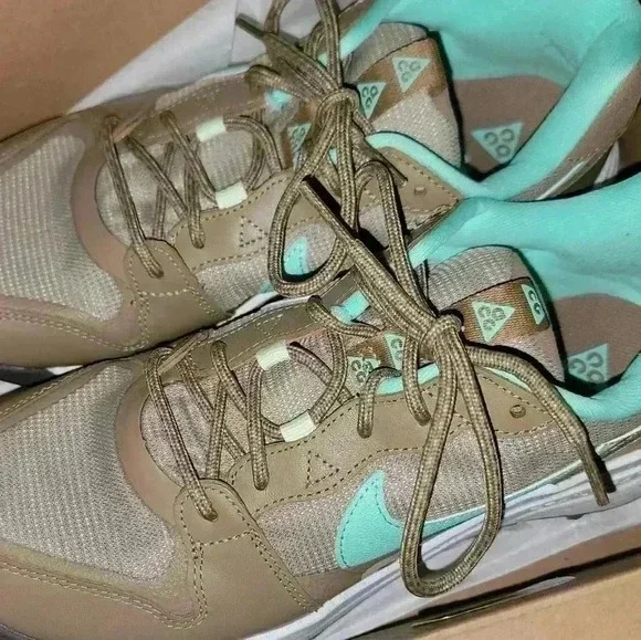 Nike ACG Lowcate Men's 7.5 Outdoor Shoes Brown DX2256-200 ORIGINAL.*WORE ONCE* - Picture 4 of 11